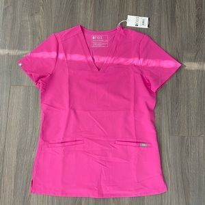 Figs Casma 3 Pocket Top